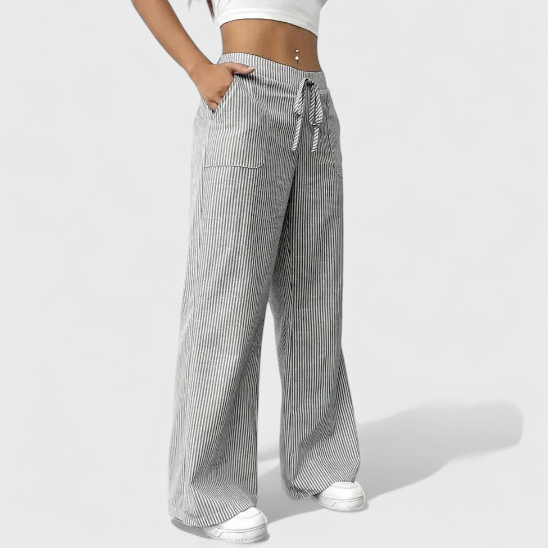 Dominique - Pantalones anchos y cómodos