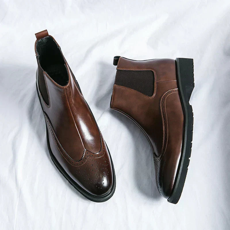 Dwight | Botas Chelsea de Cuero Sintético