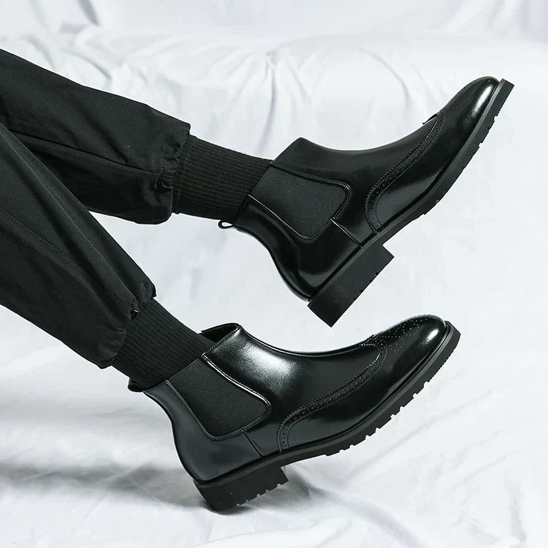 Dwight | Botas Chelsea de Cuero Sintético