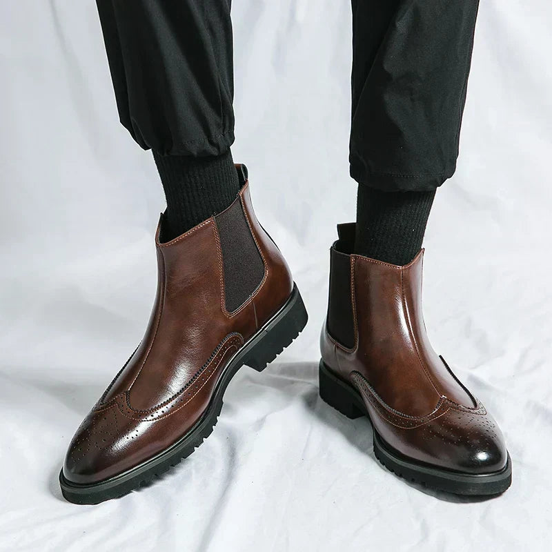 Dwight | Botas Chelsea de Cuero Sintético