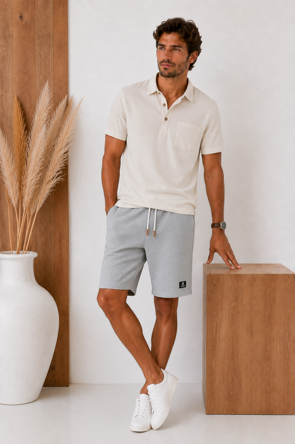 C&B - Polo de lino