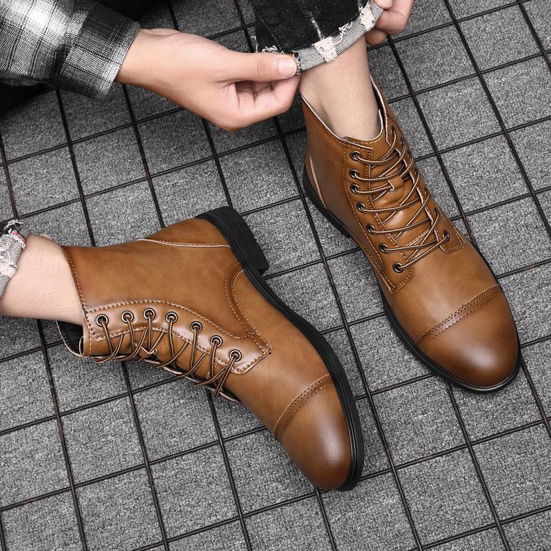 Morgan | Botines de cuero sintético