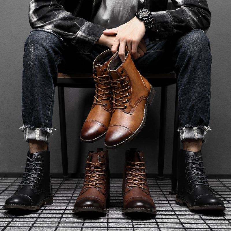Morgan | Botines de cuero sintético
