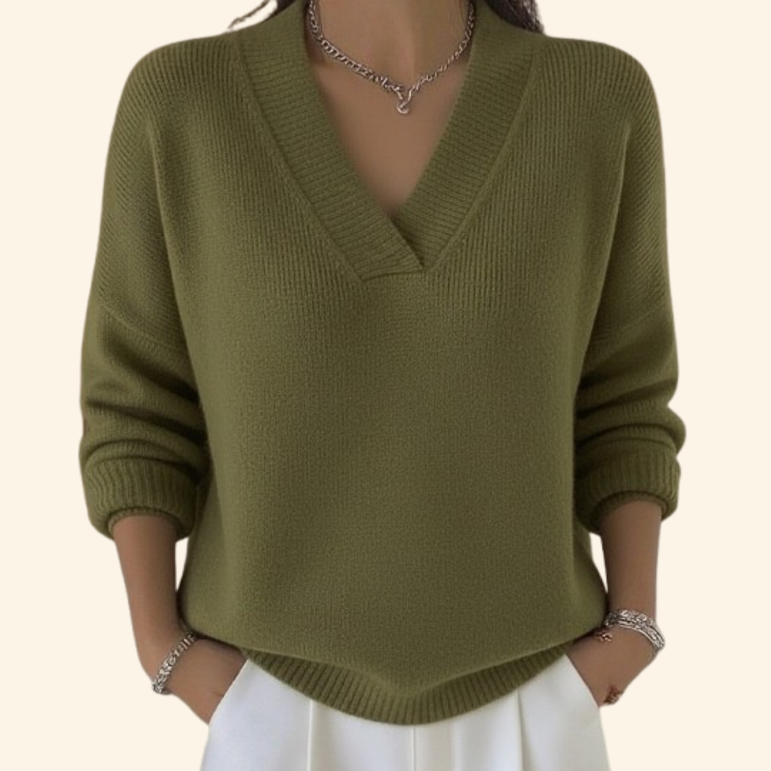 Noor Jersey con Cuello en V