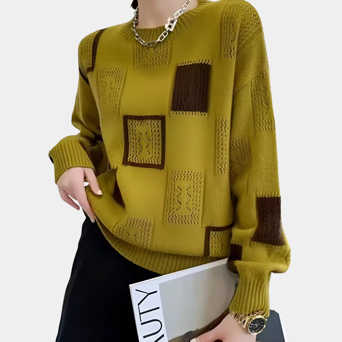 Alica Suéter Elegante Y Acogedora