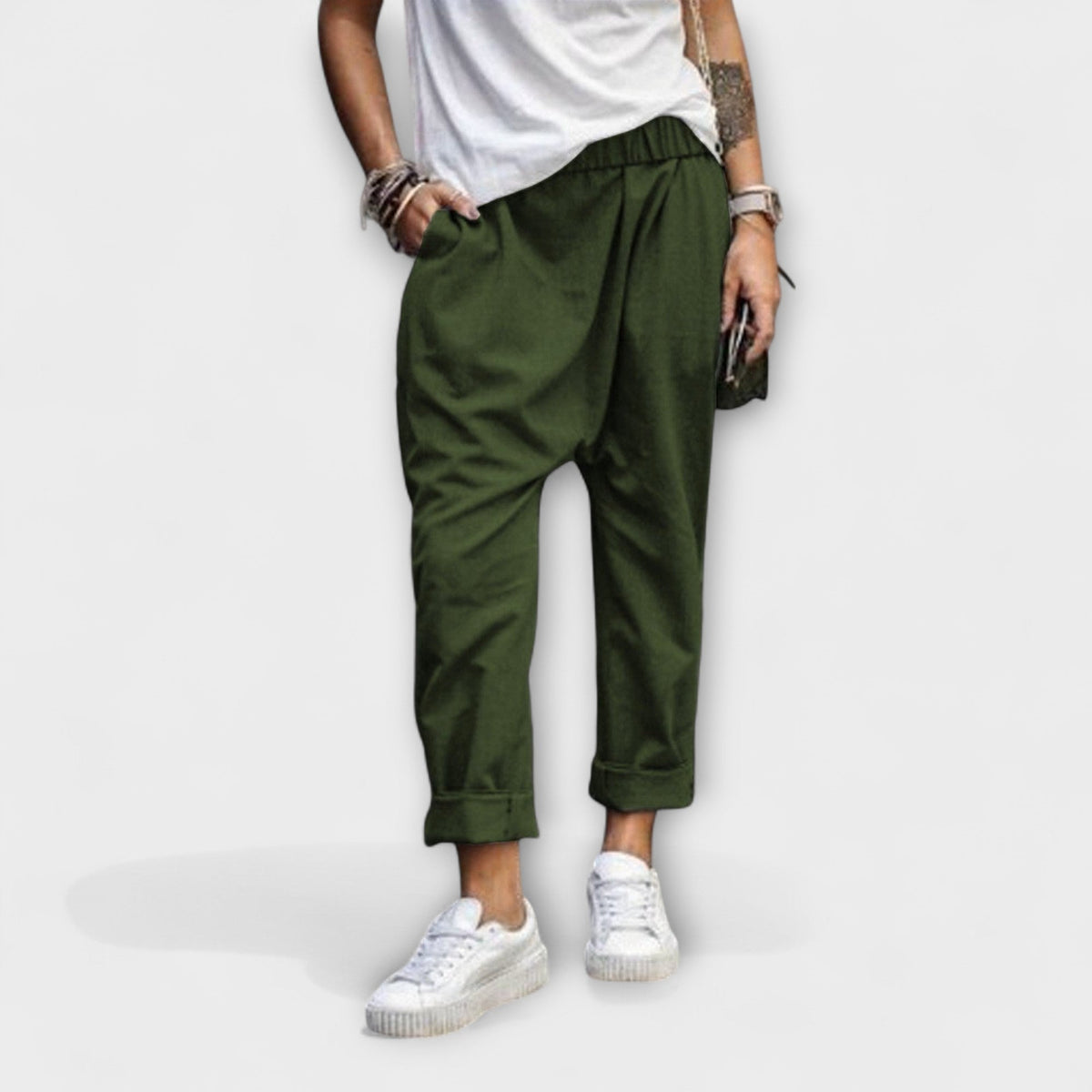 Zora - pantalones casuales